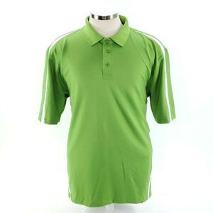 Under Armour UA Heatgear Mens XL Green Short Sleeve Polo Golf Shirt UPF 30+